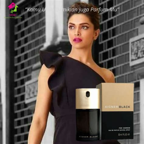 harga parfum aigner black original